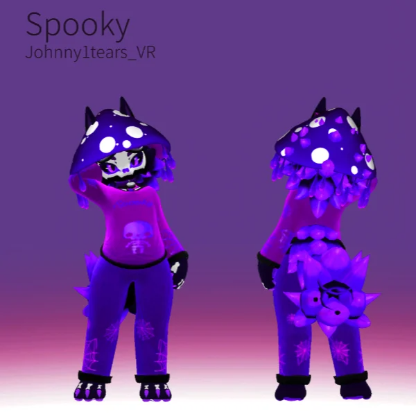 Spooky (Purple) Chibi Novabeast Texture
