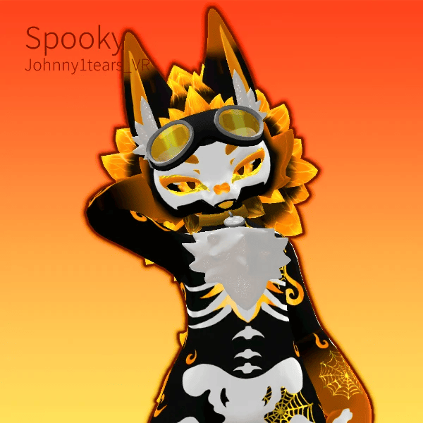 Spooky (Orange) Chibi Novabeast Texture
