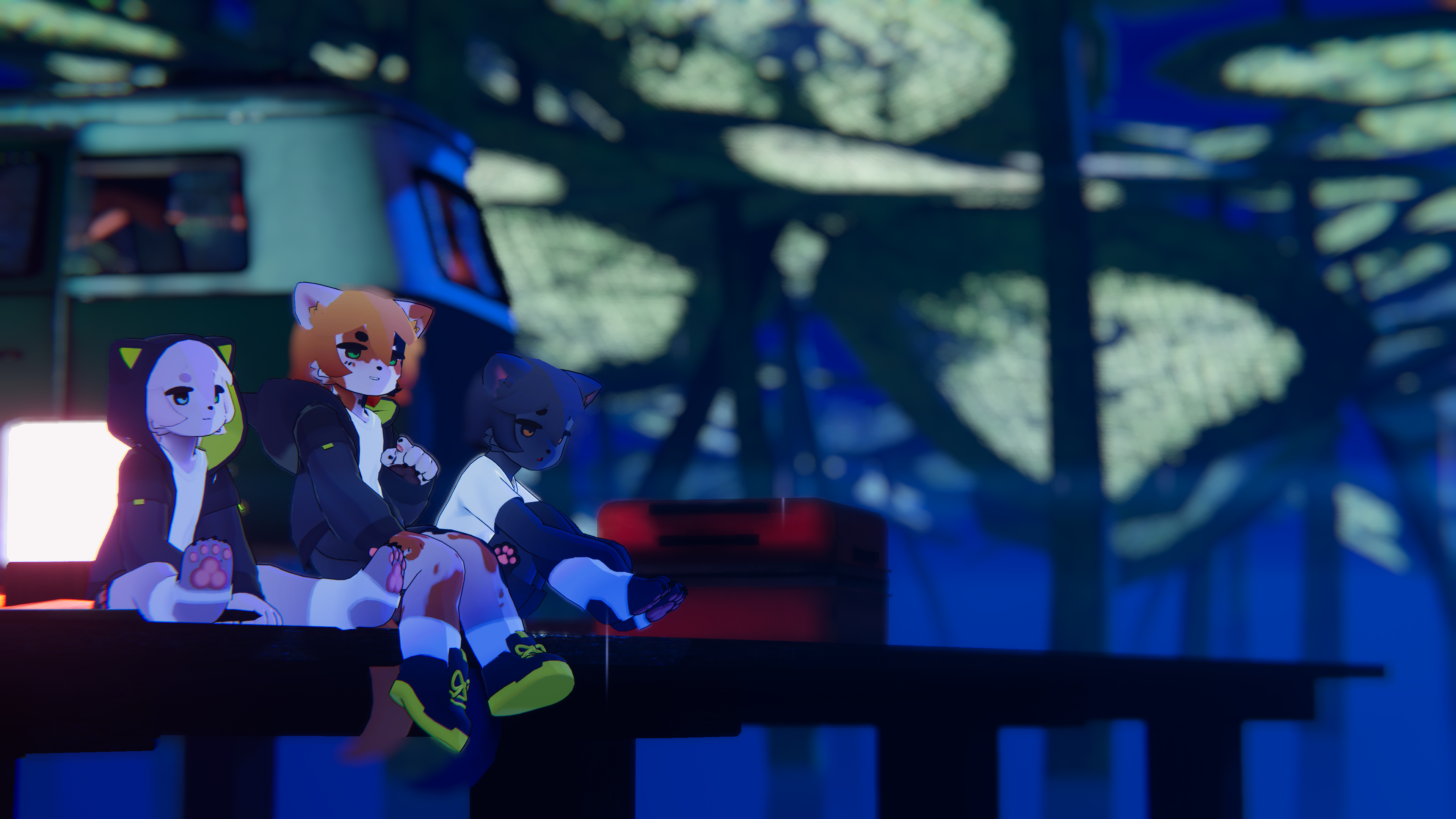 Miau V2 + Straywear - Feline VRChat Avatar