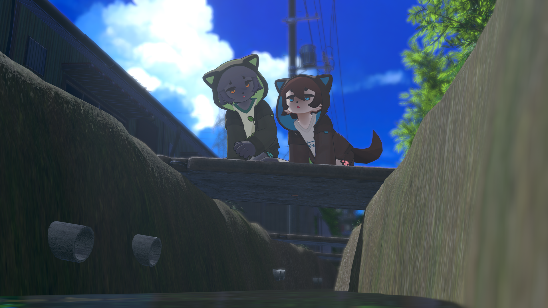 Miau V2 + Straywear - Feline VRChat Avatar