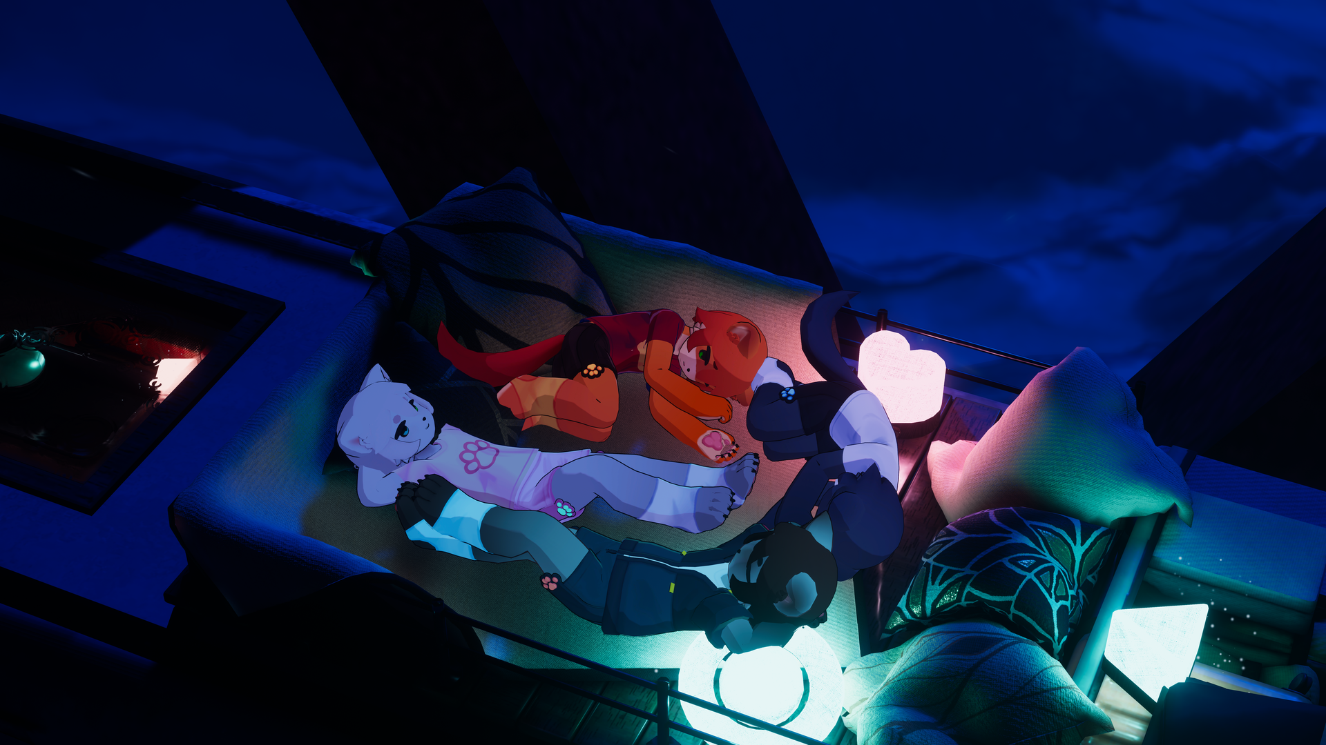Miau V2 + Straywear - Feline VRChat Avatar