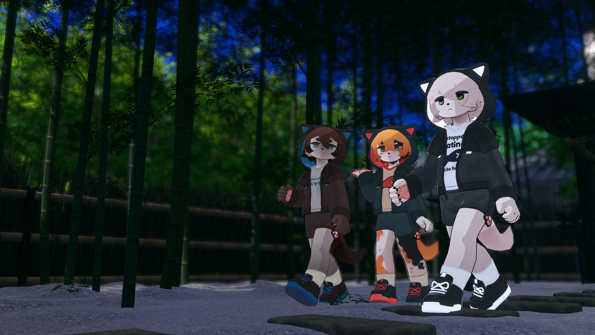 Miau V2 + Straywear - Feline VRChat Avatar