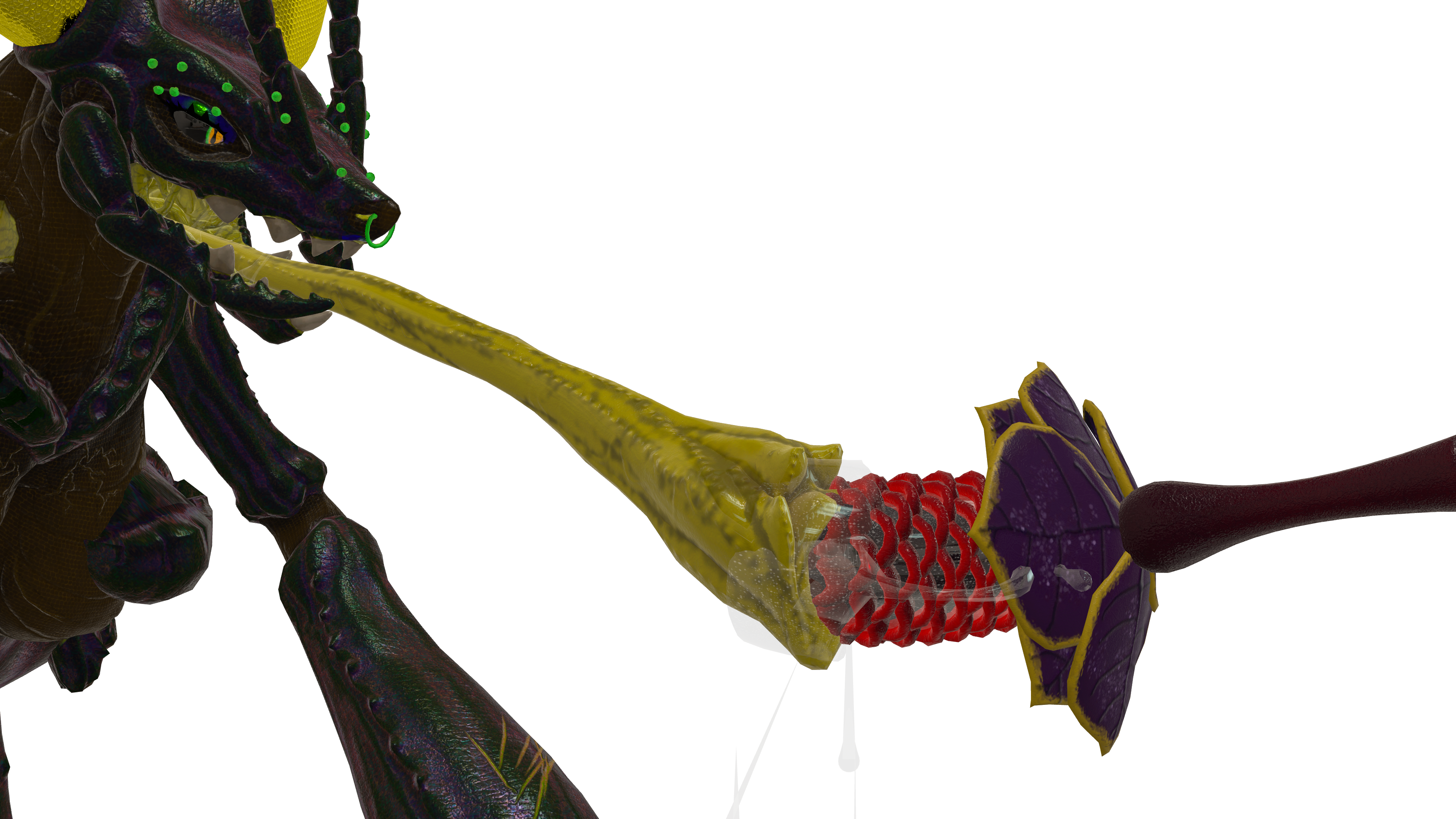 Monster Genetalia : Oozer (Beehive-Ginger)