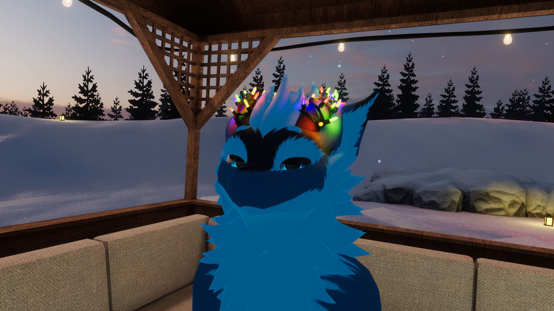 Nardoragon Glowing Horn Christmas Lights