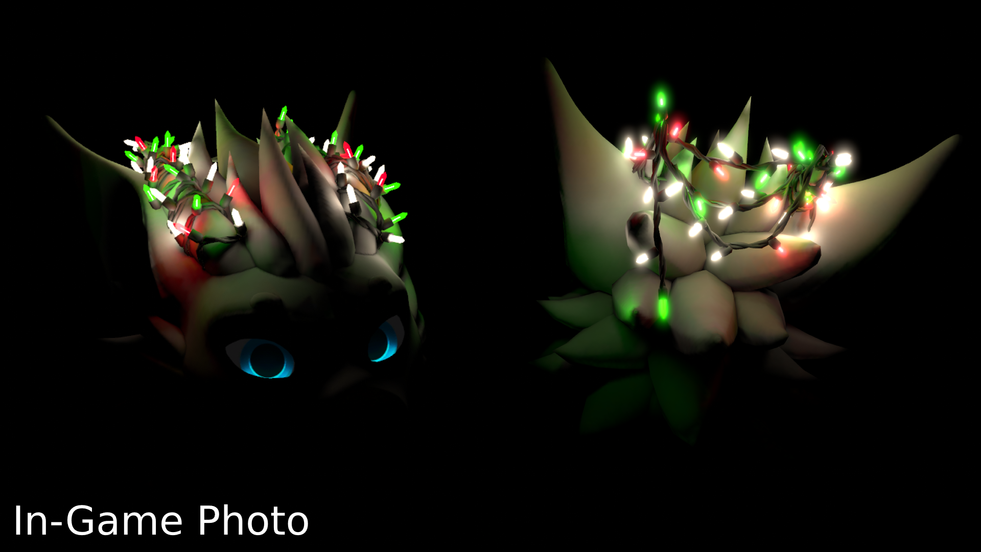 Nardoragon Glowing Horn Christmas Lights