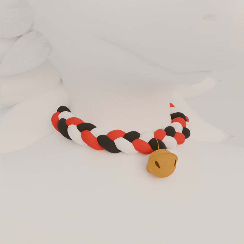 Kemono Style Braided Collar for Nardoragon