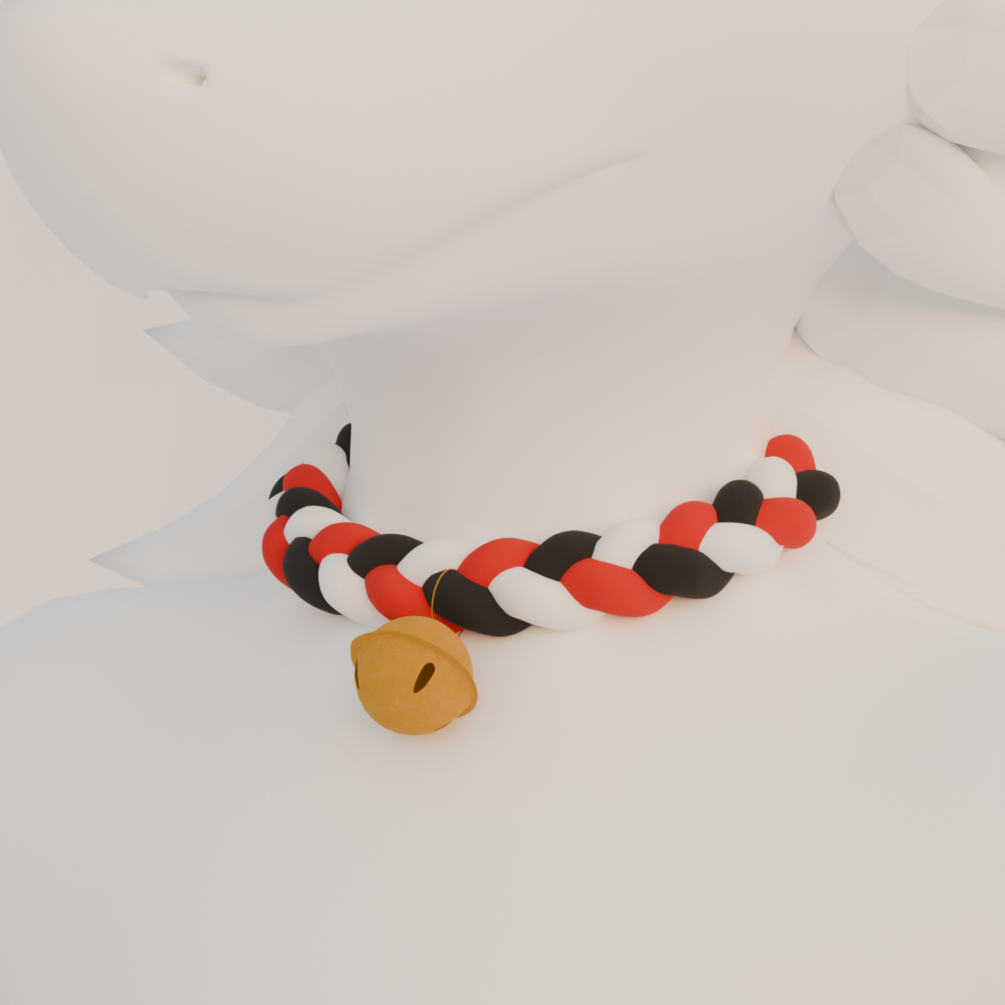 Kemono Style Braided Collar for Nardoragon