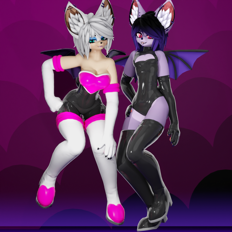 Latex Bat Suit