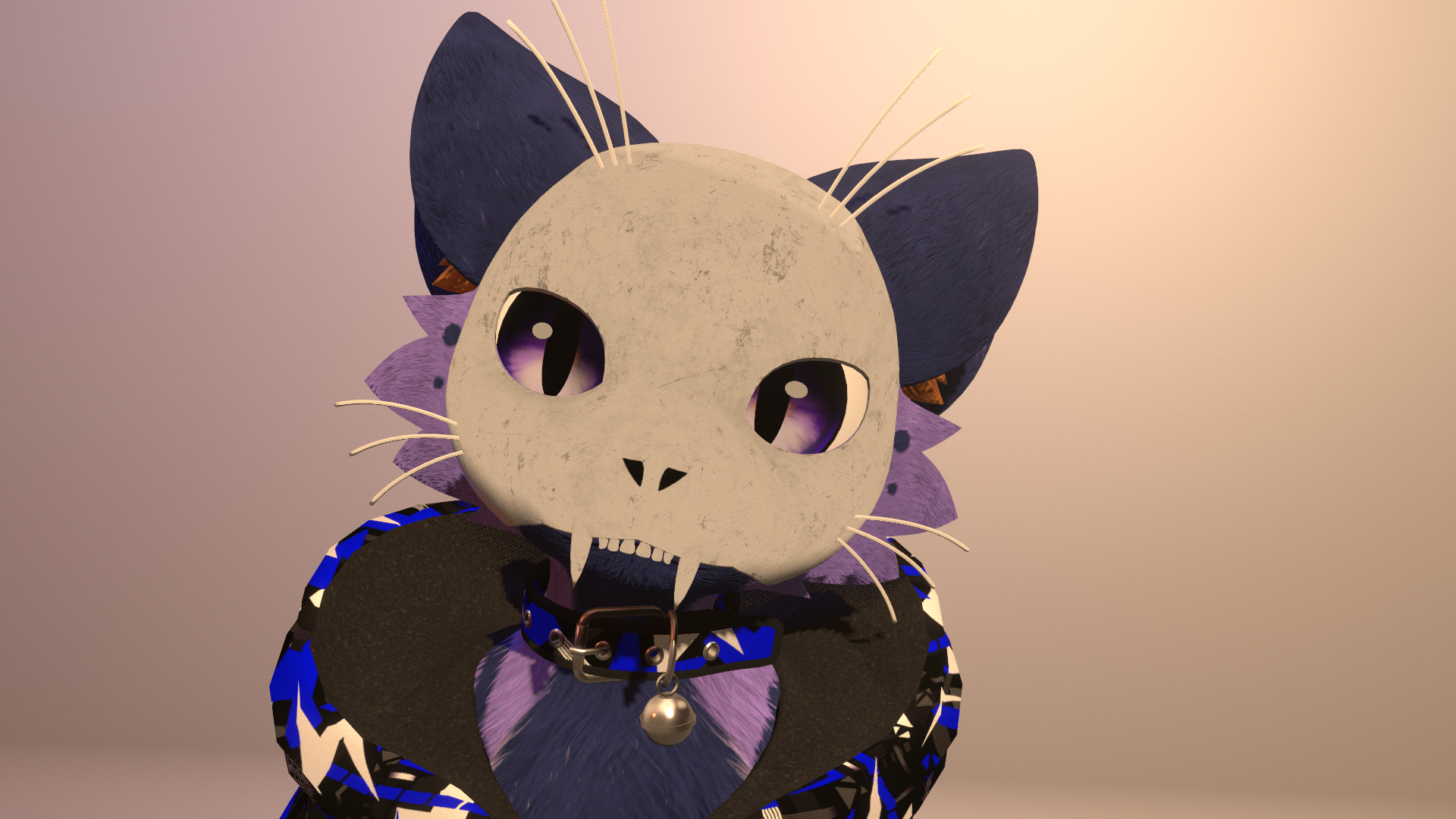 Mayu Skull Mask and Horns