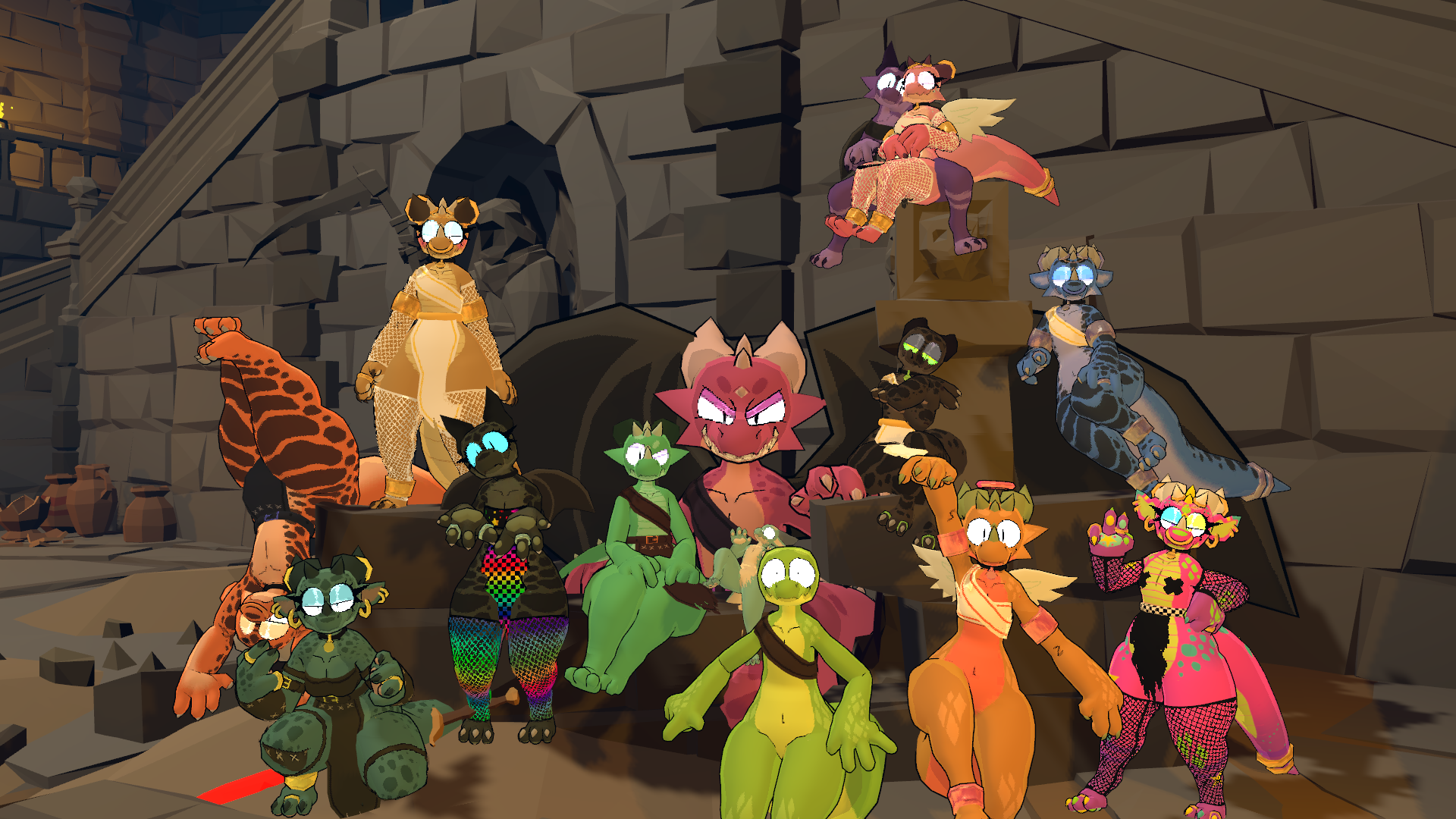 Kooky Kobold, Furry Avatar for VRChat
