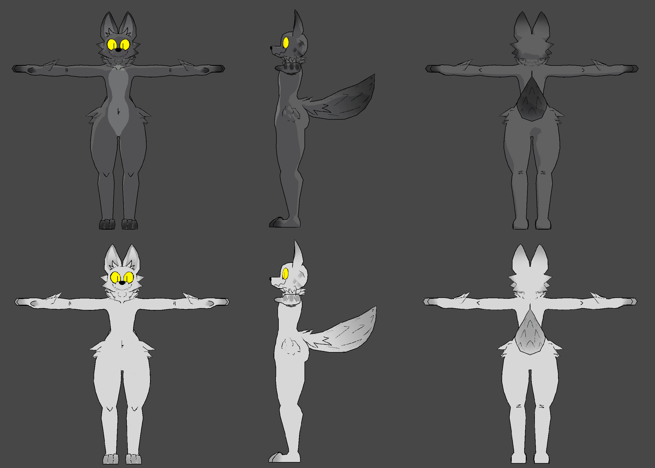 Wicked Wolf, Furry Avatar for VRChat