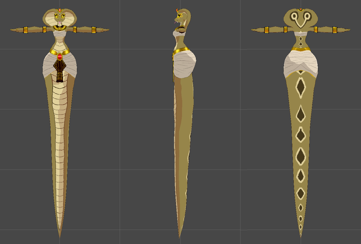 Slithery Snake, Naga Avatar for VRChat
