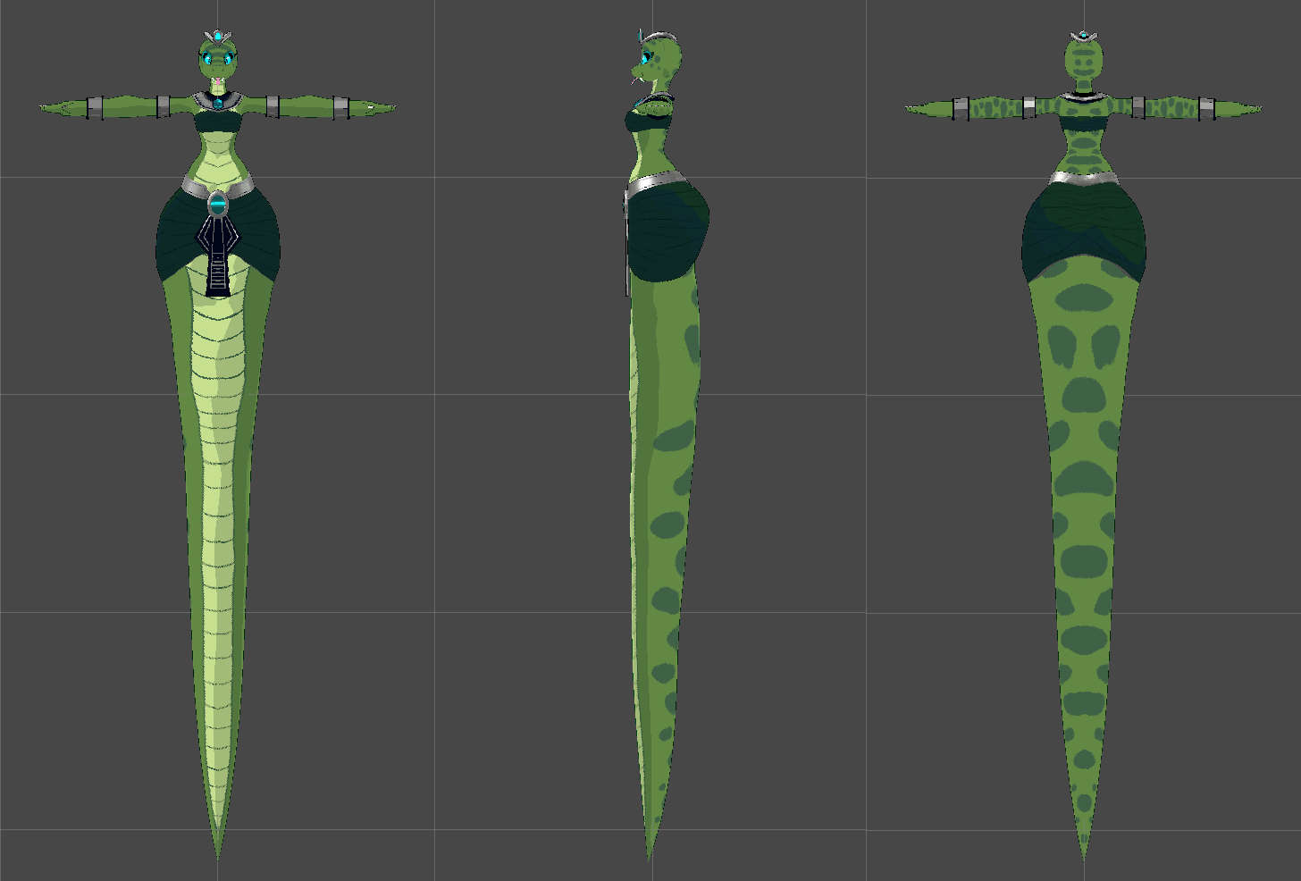 Slithery Snake, Naga Avatar for VRChat
