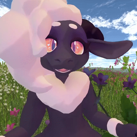 Sleepy Sheep, VRChat Furry Avatar