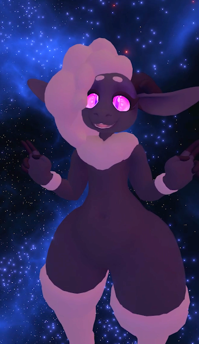 Sleepy Sheep, VRChat Furry Avatar