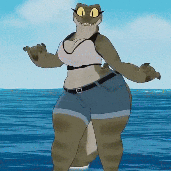 Gooby Gator, Furry avatar for VRC