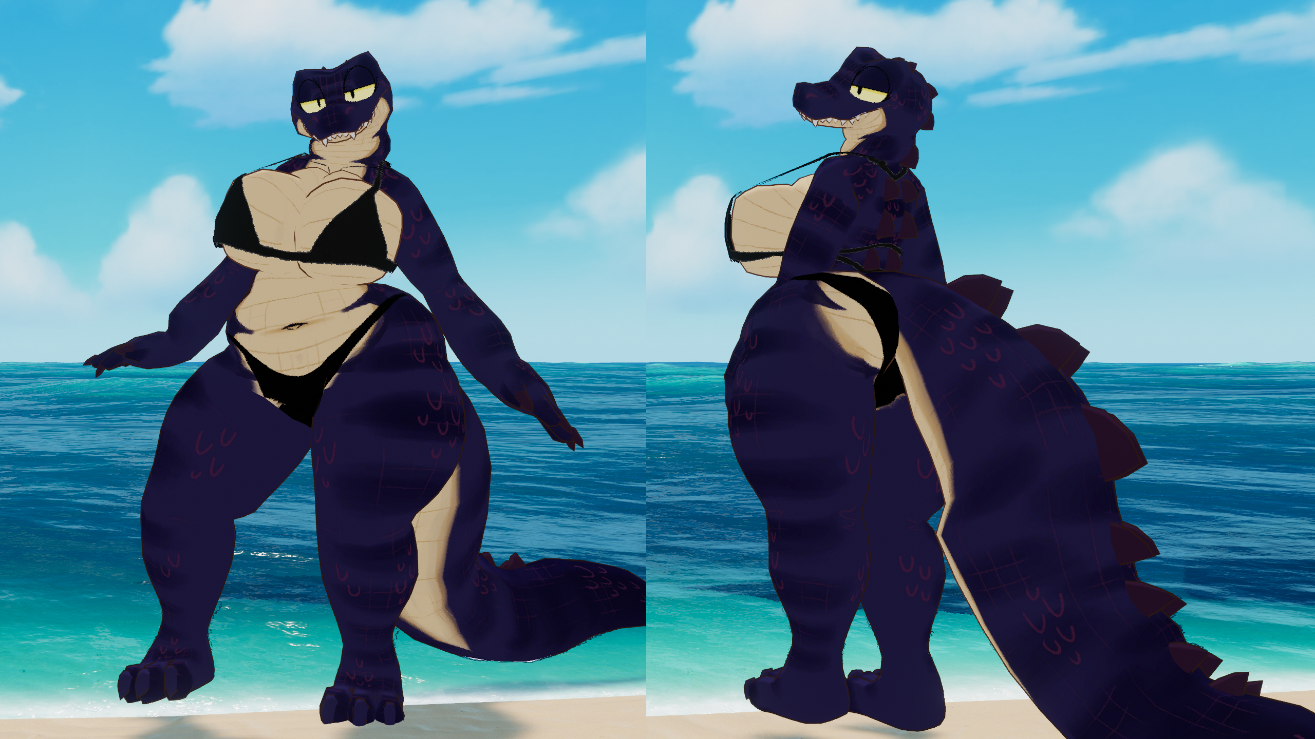 Gooby Gator, Furry avatar for VRC
