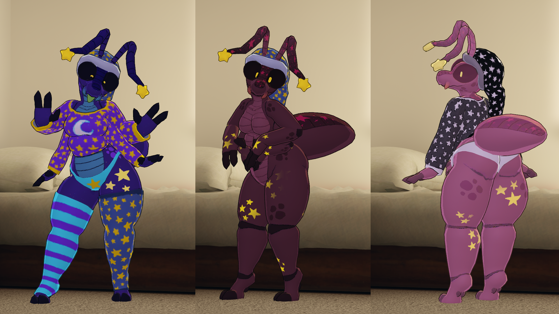 Beddy Bug, Furry Avatar for VRChat