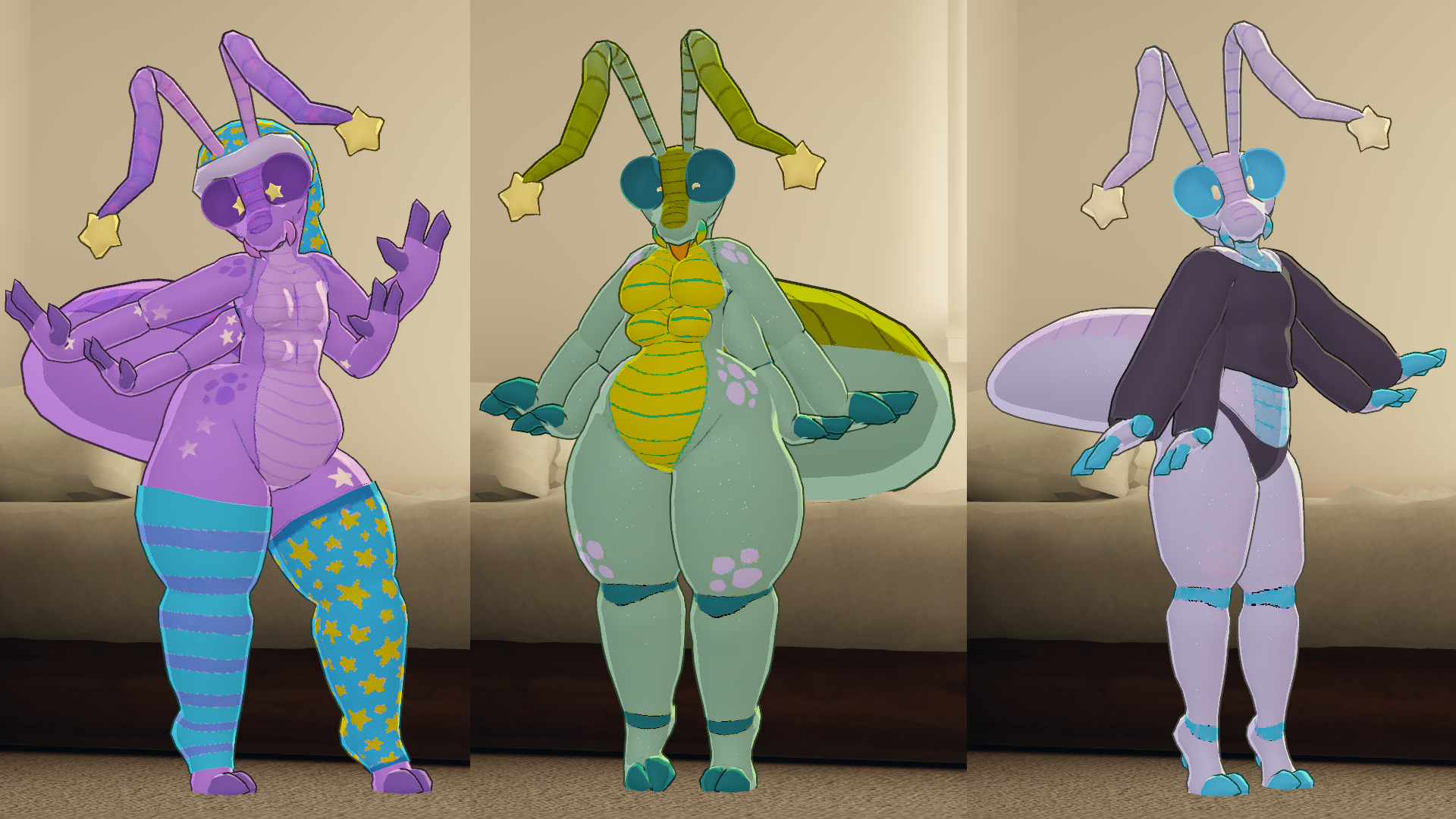 Beddy Bug, Furry Avatar for VRChat