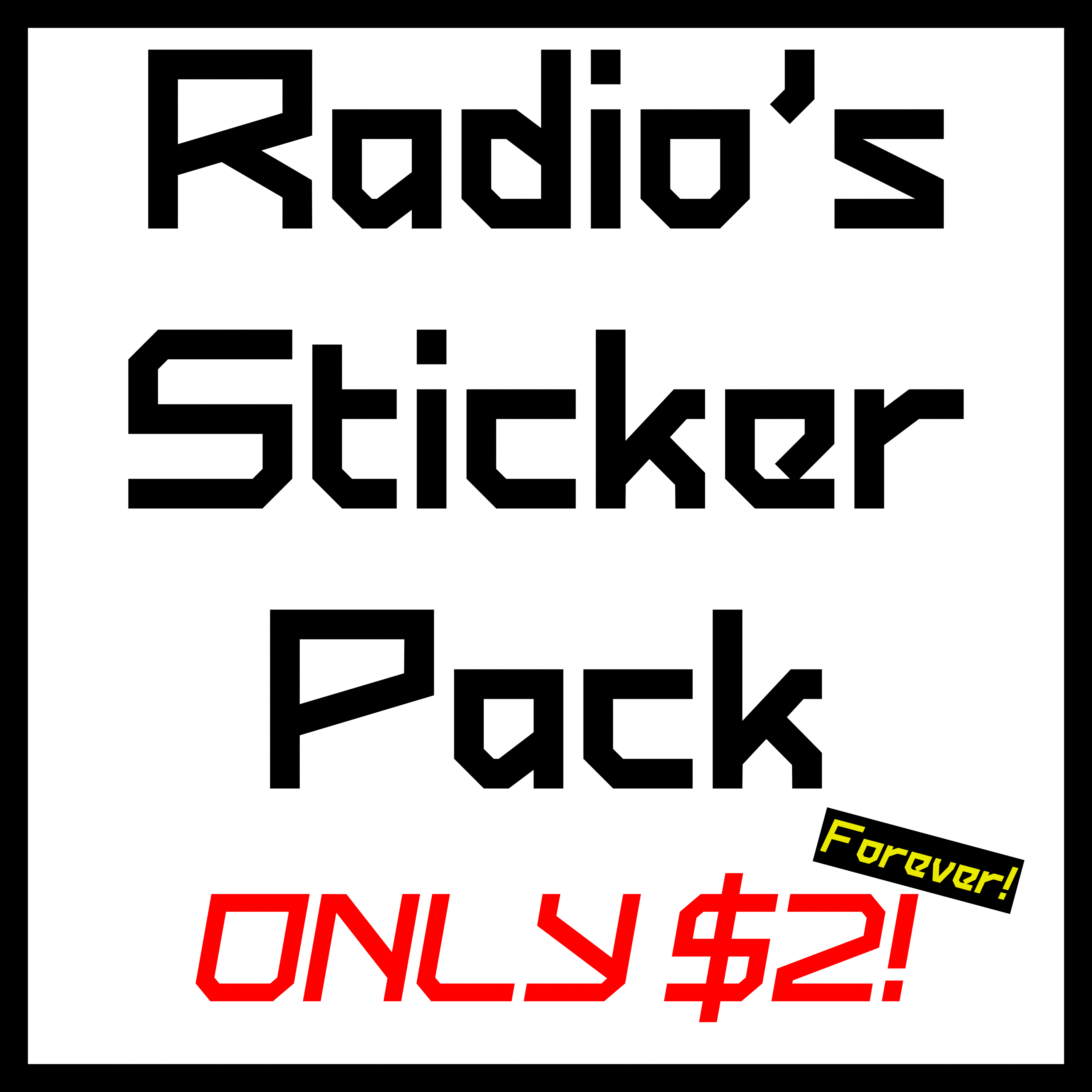 Radio's Sticker Pack