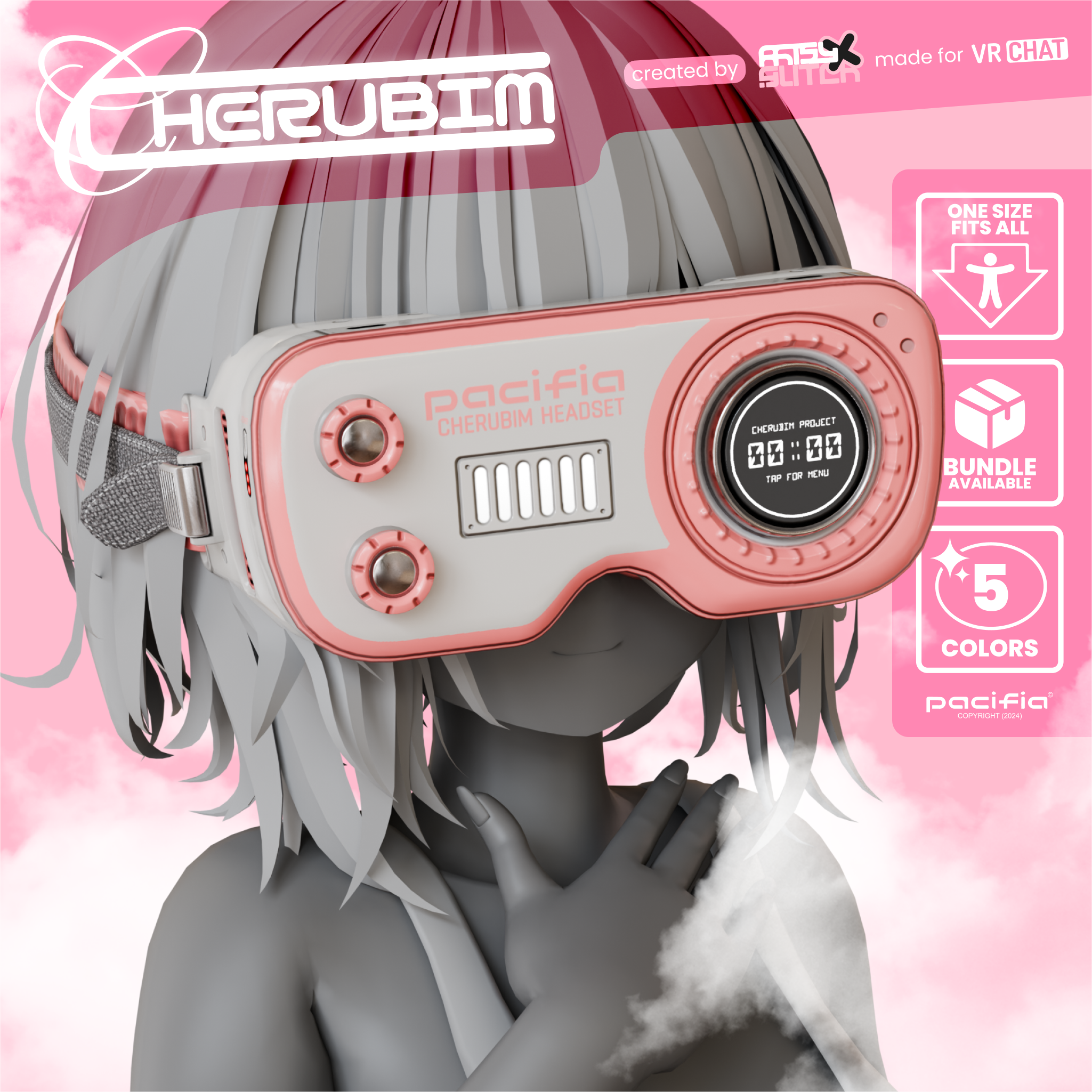 CVR Headset 🩷 〖CHERUBIM〗
