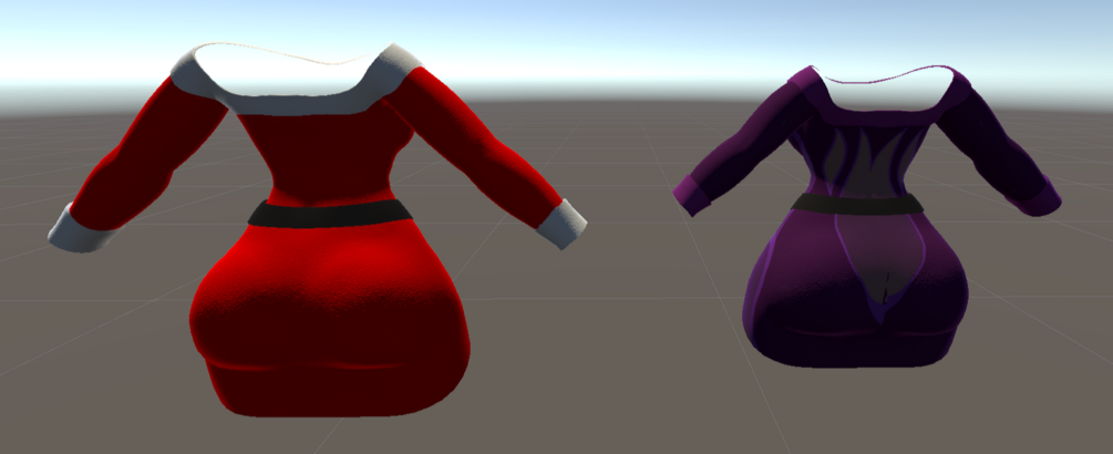 Female Kiggy Christmas Dress