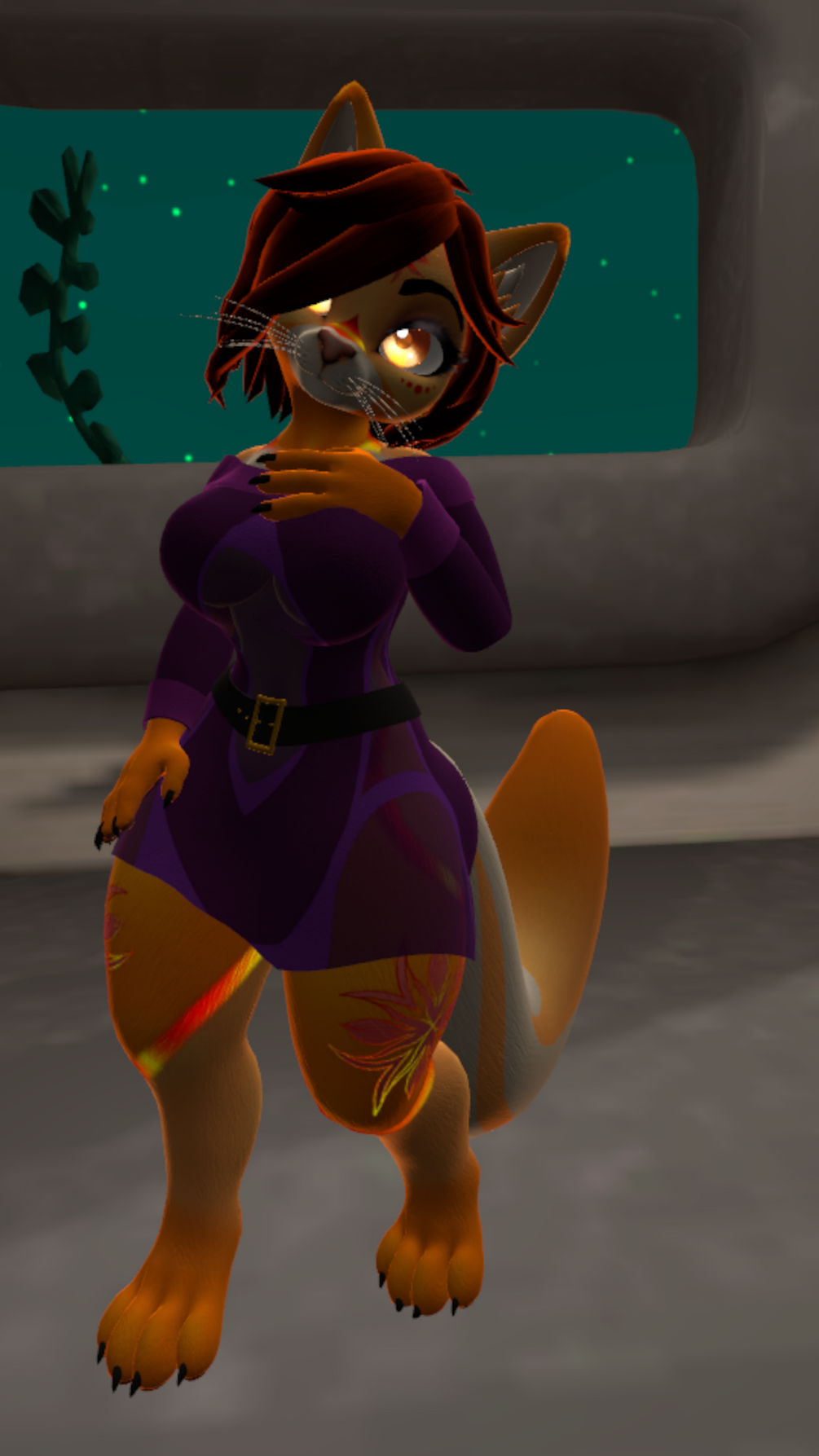 Female Kiggy Christmas Dress