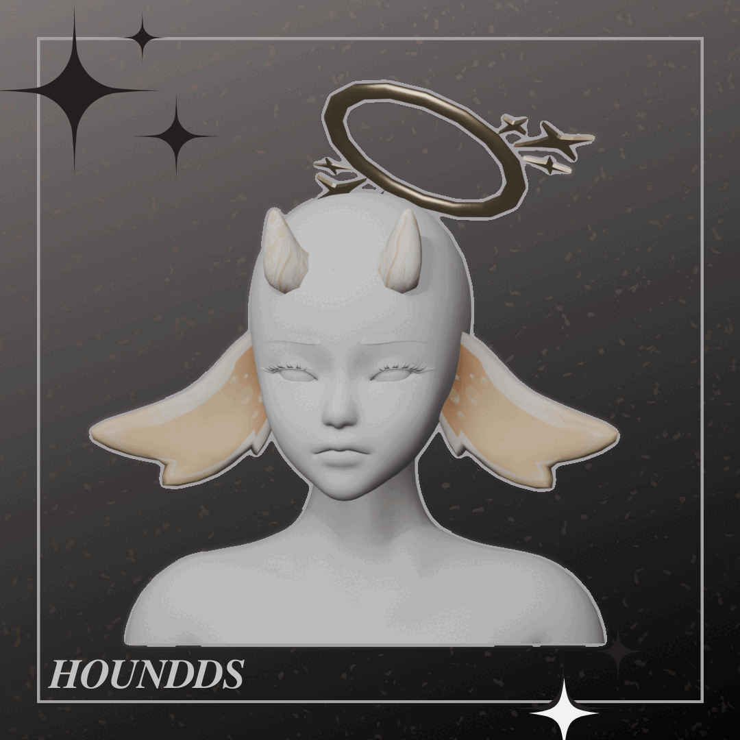 ✧˚. Houndds Gold Lamb Set ✧˚.