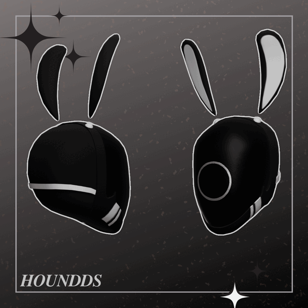 ✧˚. Houndds bun helmet ✧˚.