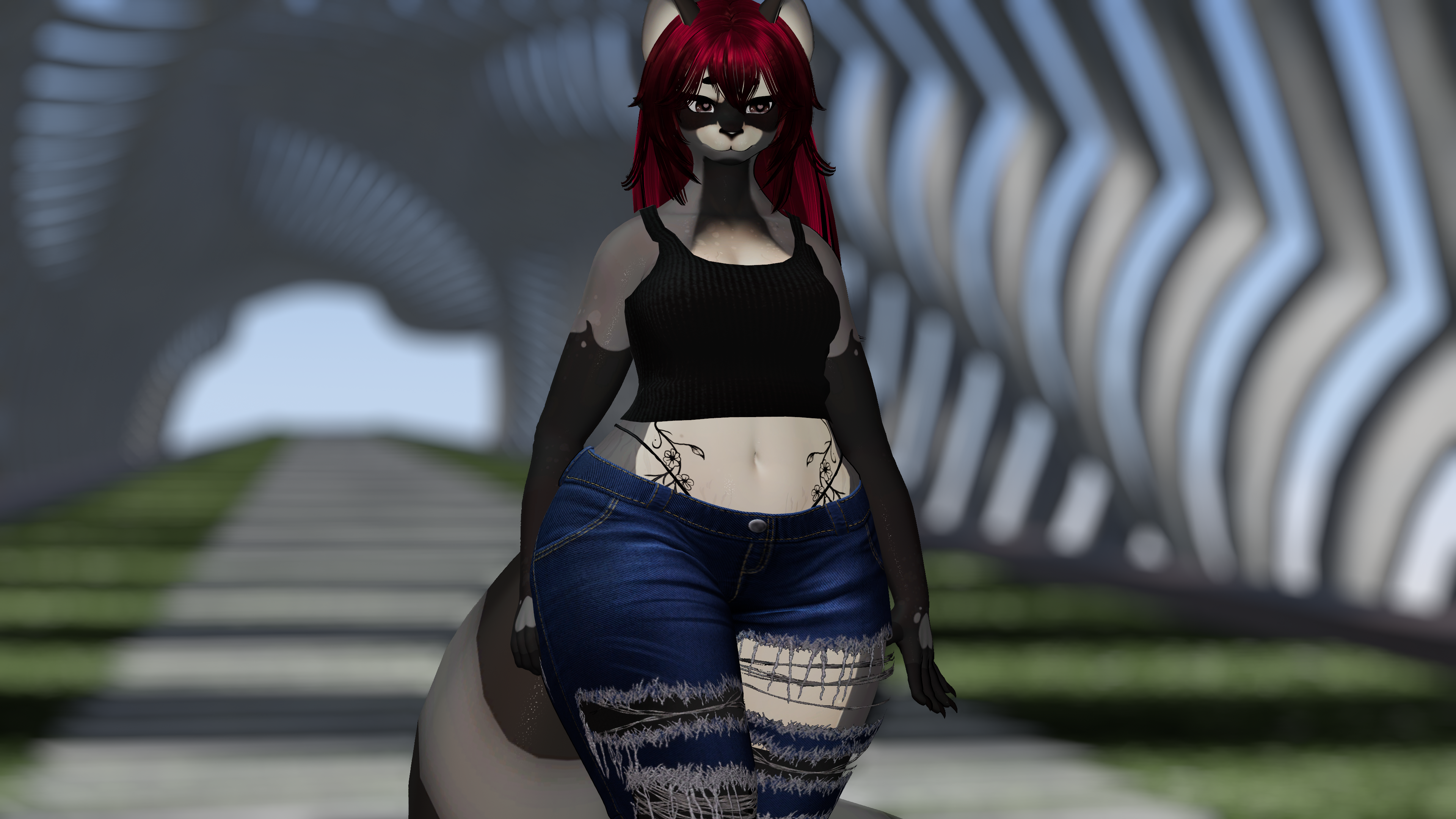 ｡°✩ Trish the racoon!! Pc n quest SFW ｡°✩