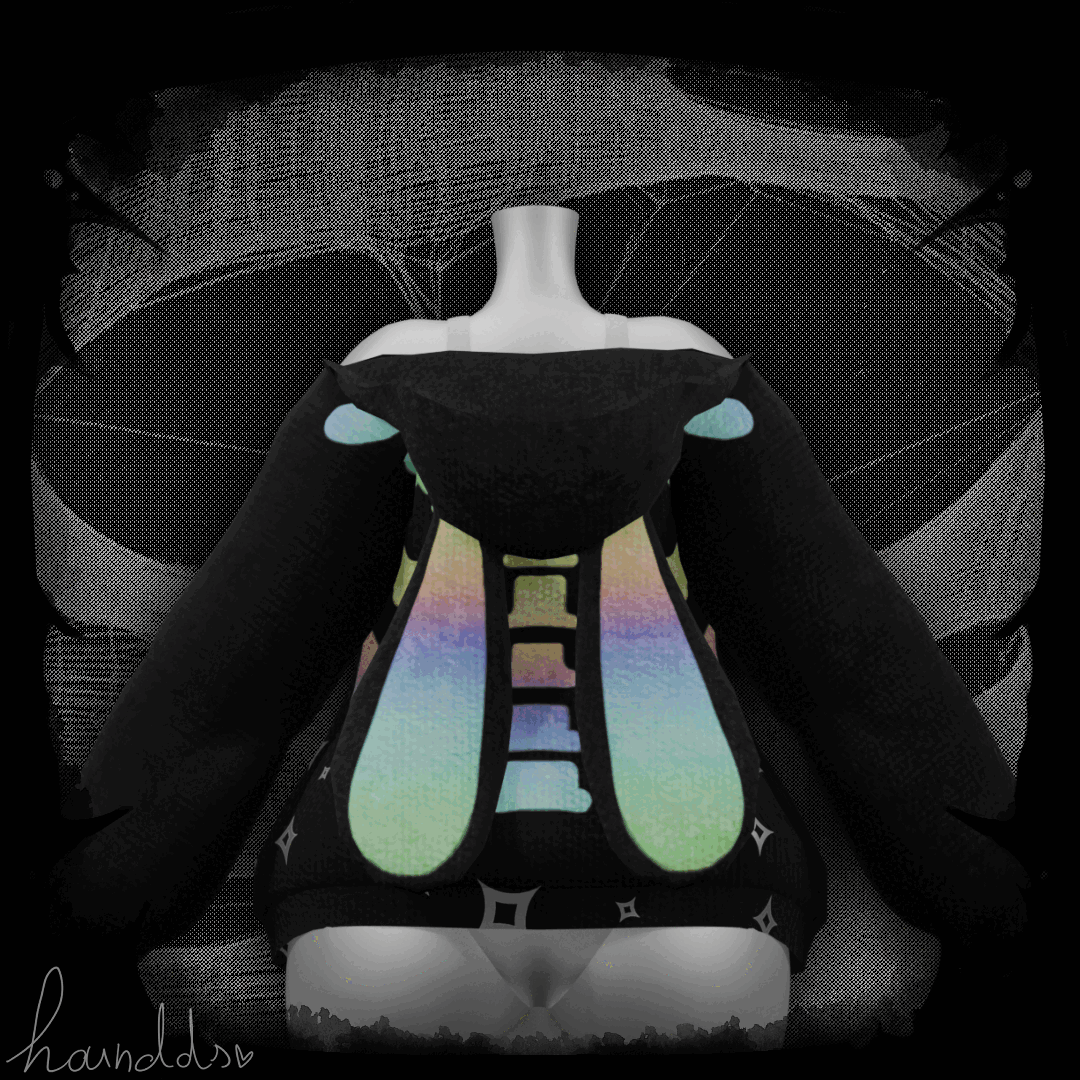 ✧˚. Rainbow bnuy hoodie ✧˚.