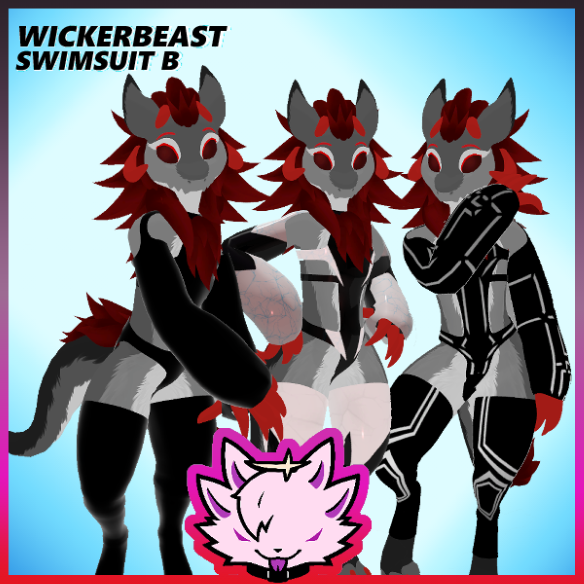 VRChat | Wickerbeast SWIMSUIT B