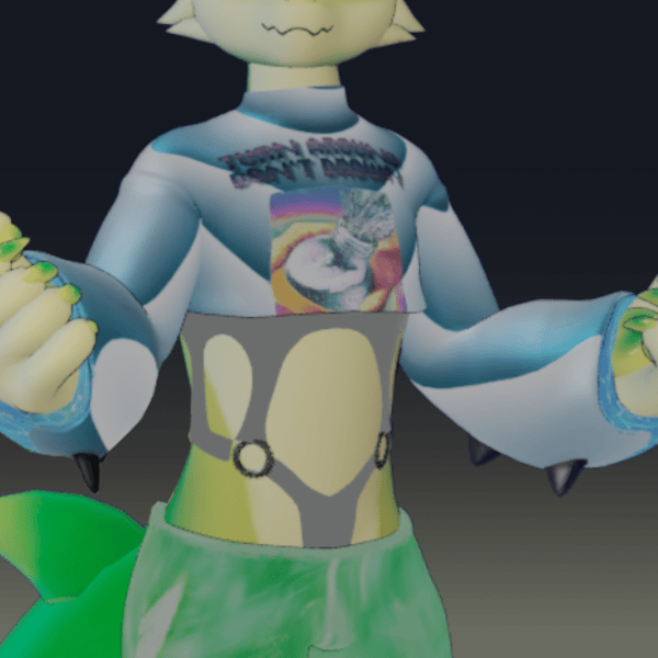 Angelshark Bodysuit (MayoCube Gummi Shark)