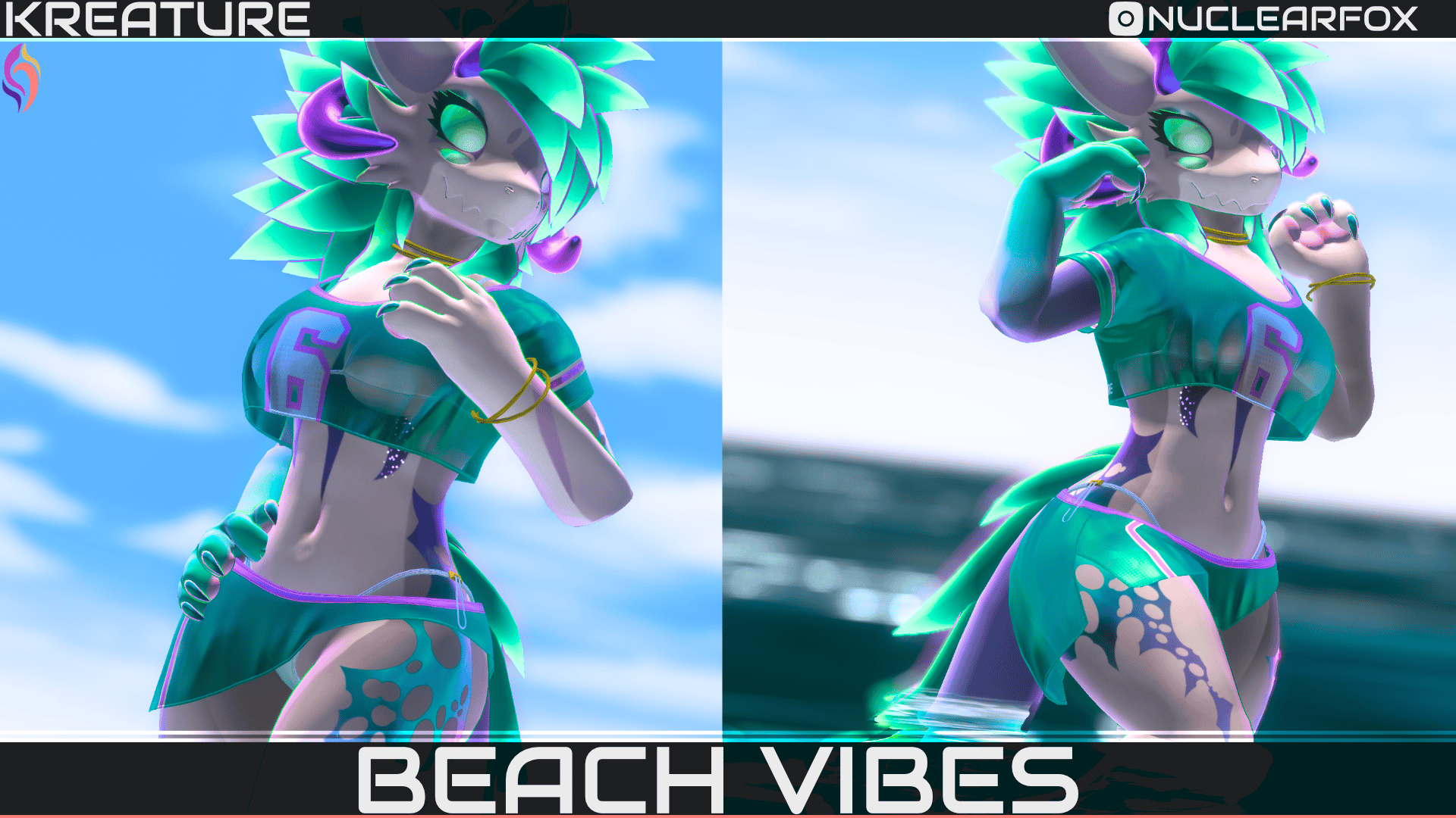W4RA\C: Beach Vibes (Vivi's Kreature)
