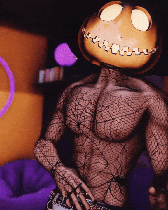 PATCH | PUMPKIN HEAD | QUEST + PC | SPS | HALLOWEEN COUPLE MALE