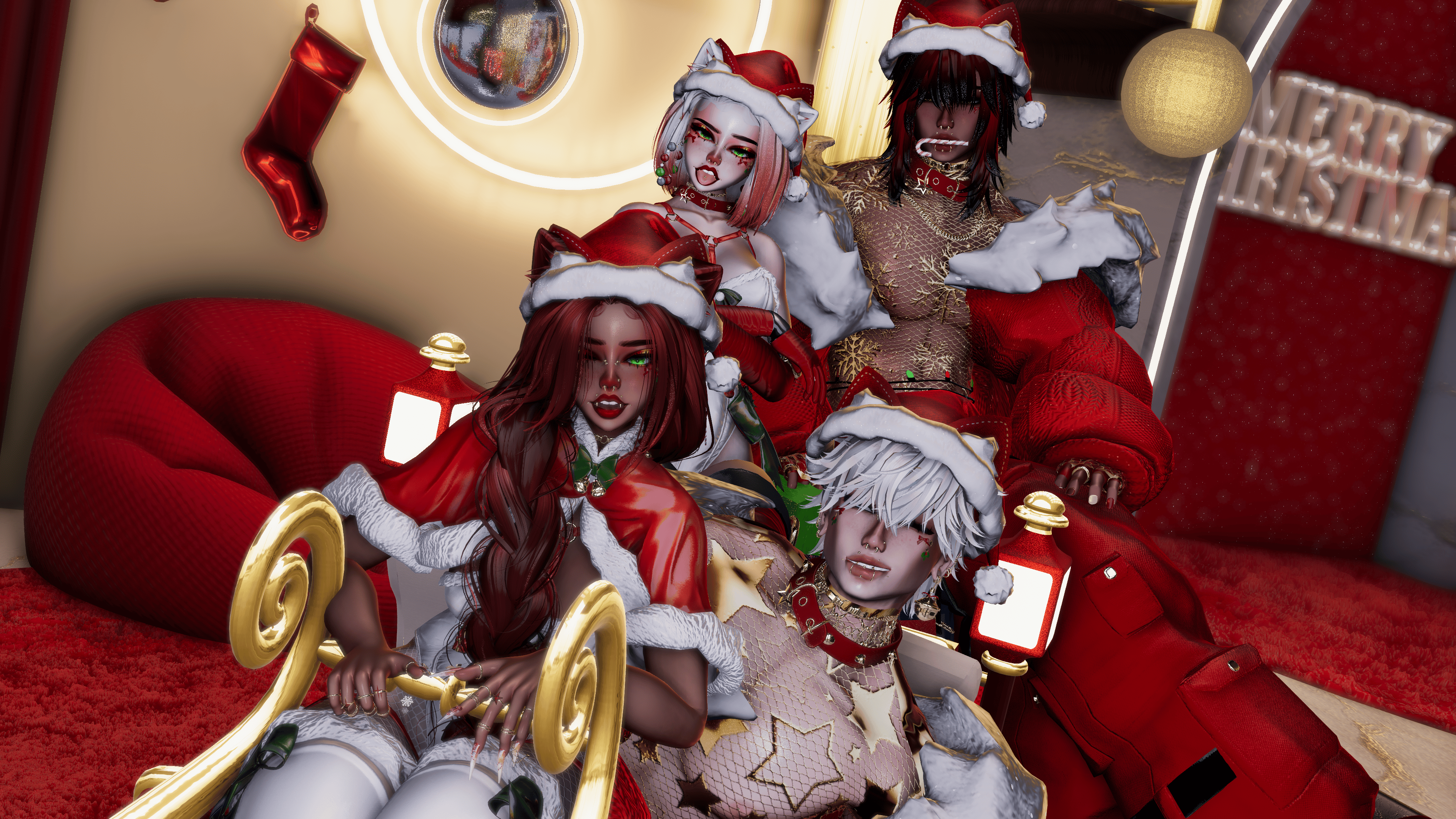 CHRISSY + COLE | CHRISTMAS COUPLE PACKAGE | QUEST + PC | SPS XMAS