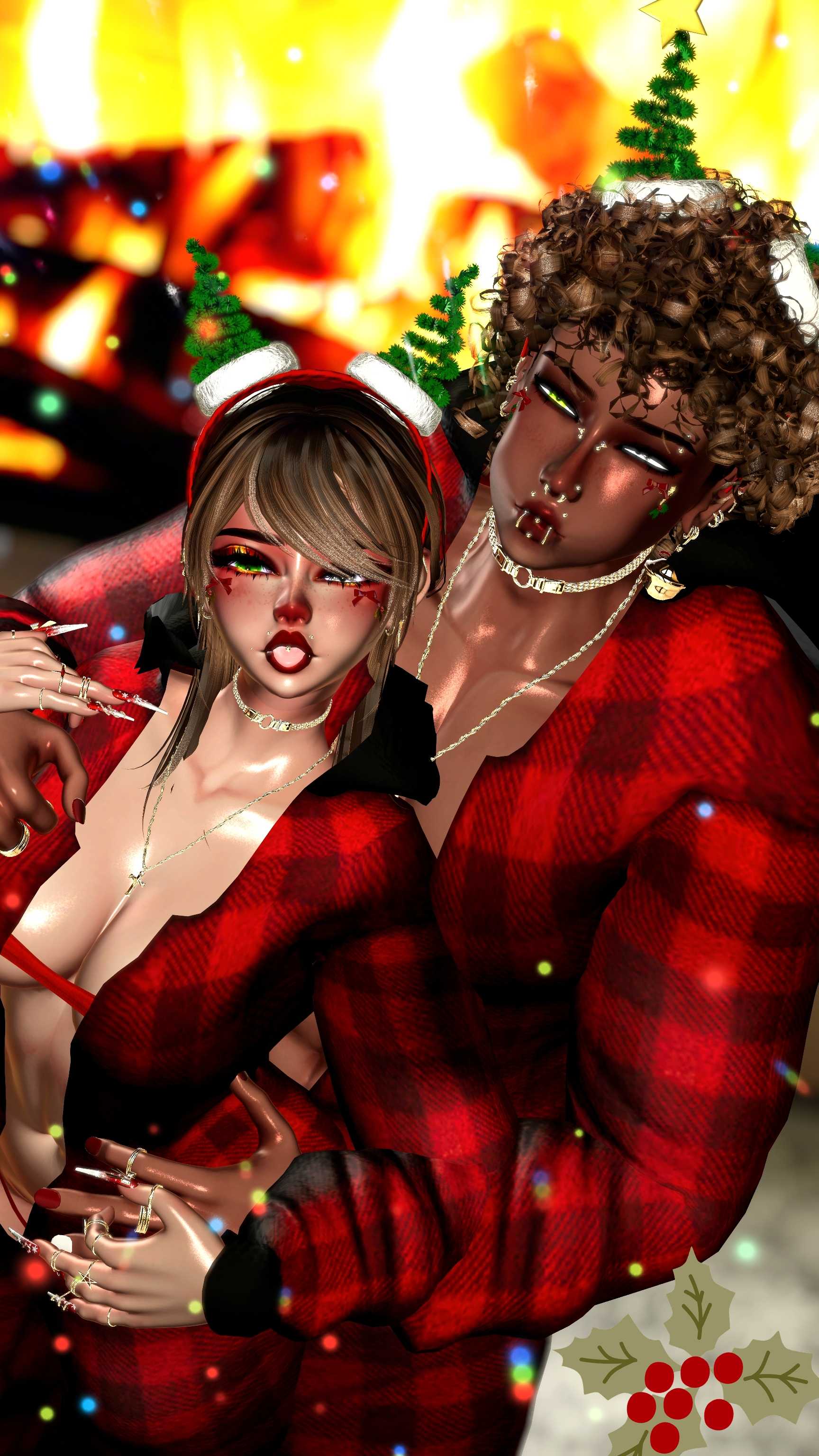 CHRISSY + COLE | CHRISTMAS COUPLE PACKAGE | QUEST + PC | SPS XMAS