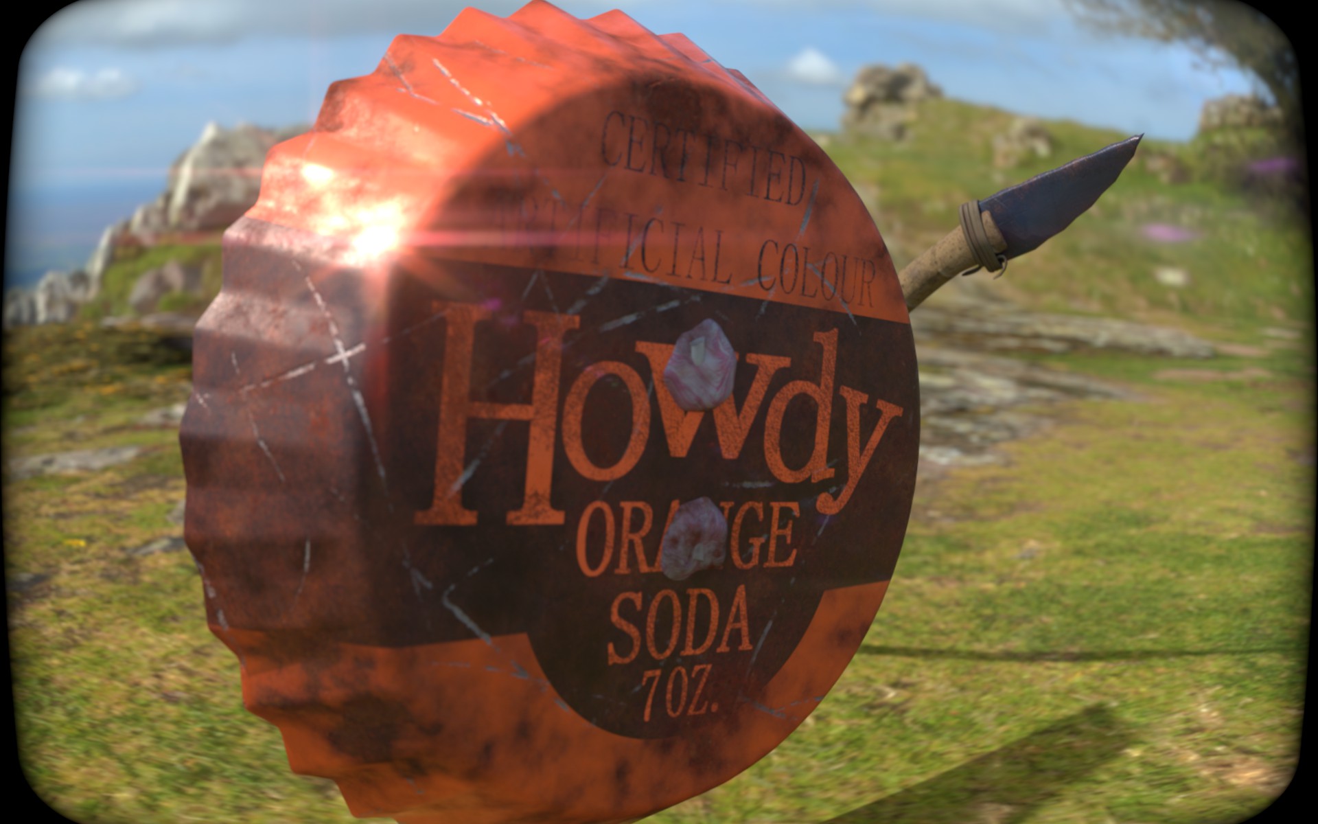 Bottlecap Shield and Improvised Knife