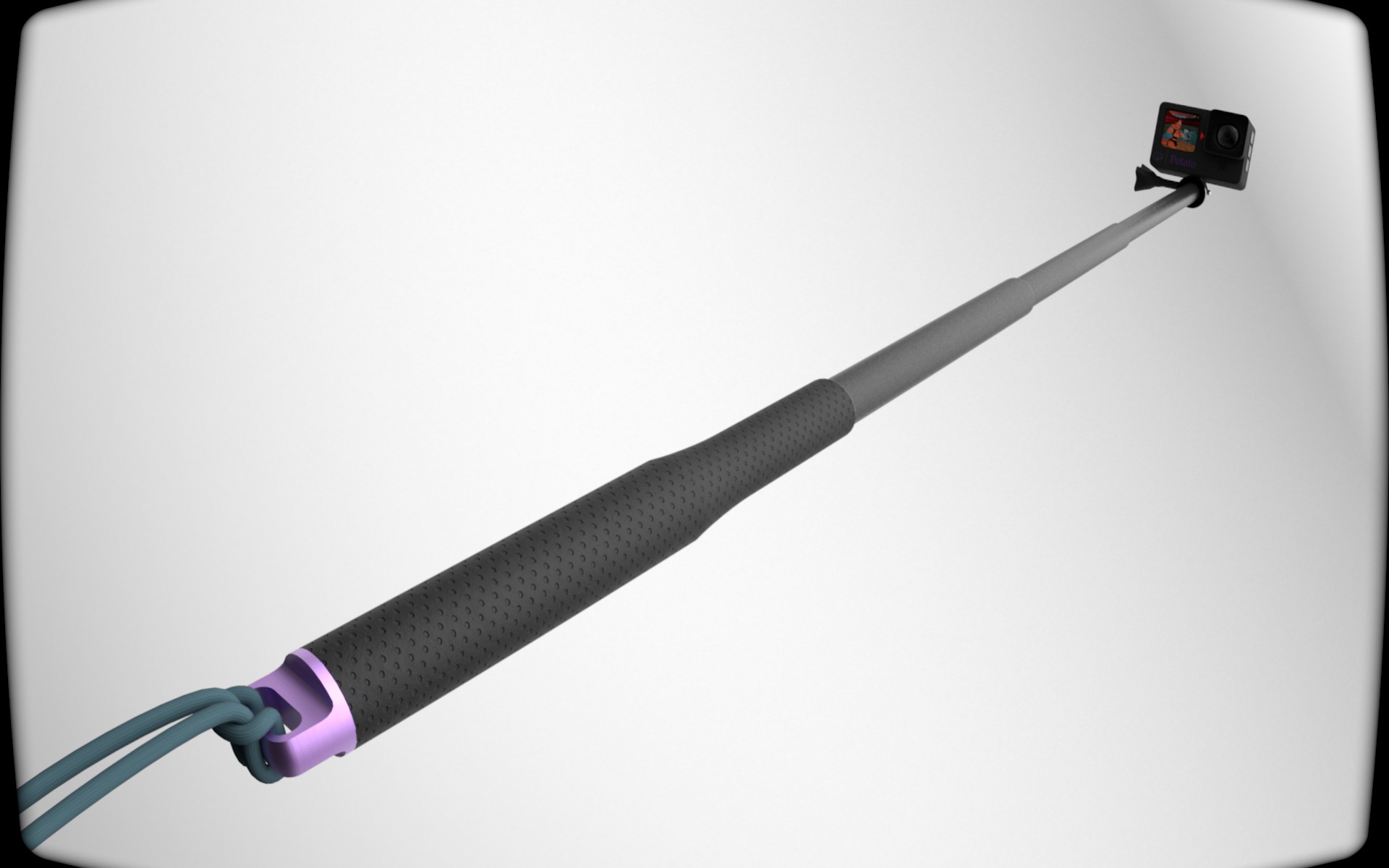 Selfie Stick with Action Camera