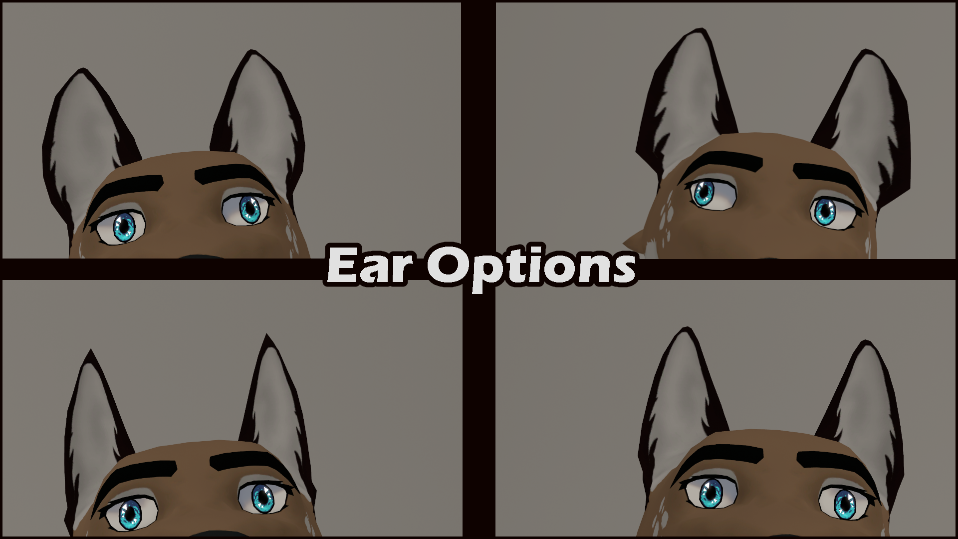 Flufflloyd- Canine VRChat Avatar Base