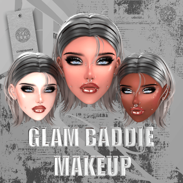 Glam Baddie Makeup Dolce Head