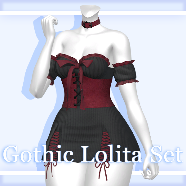 Gothic Lolita Set [Panda, Tori, RP, E-Girl]