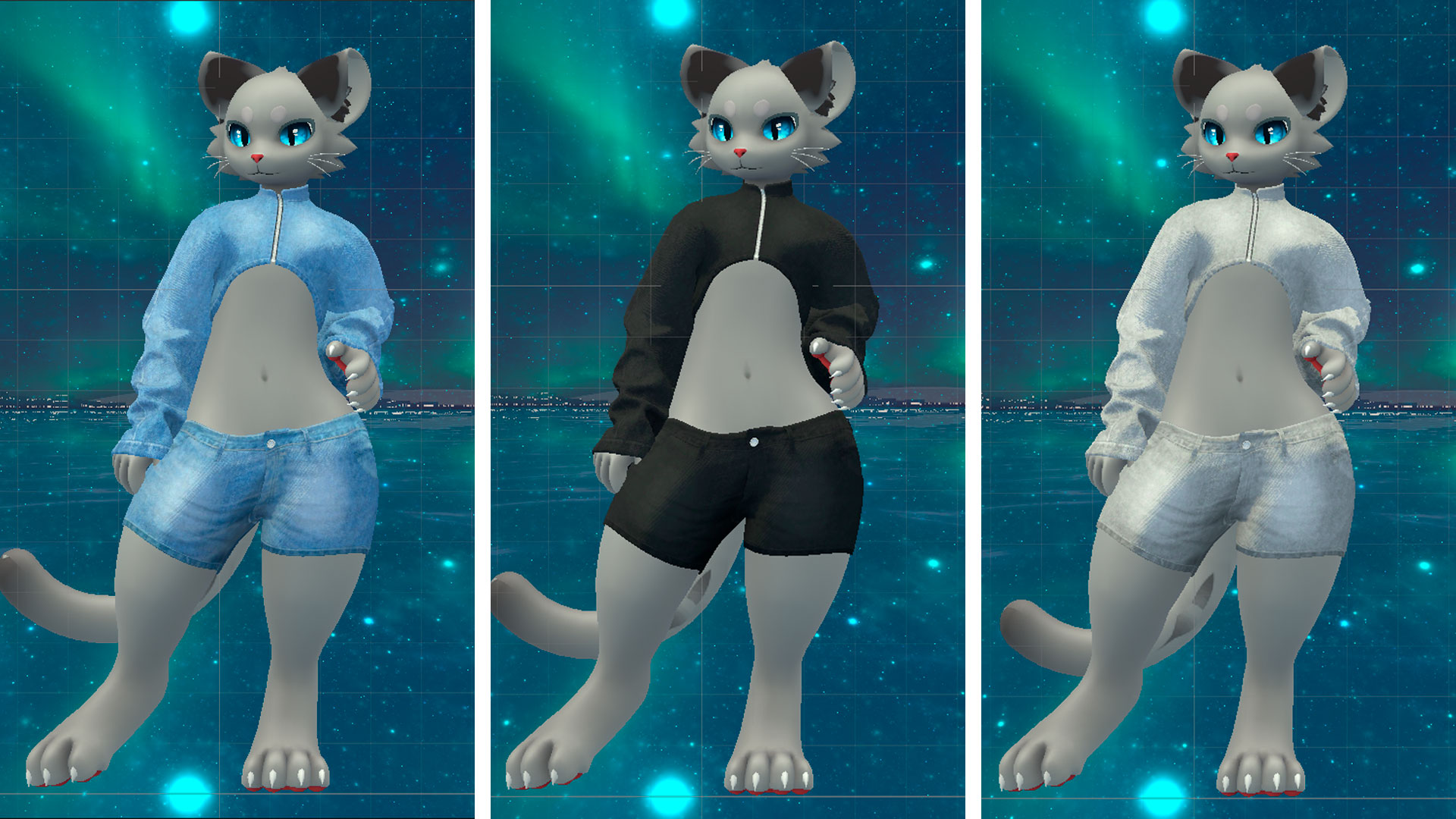Mayu/Regulus Denim Jean Outfit for VRChat