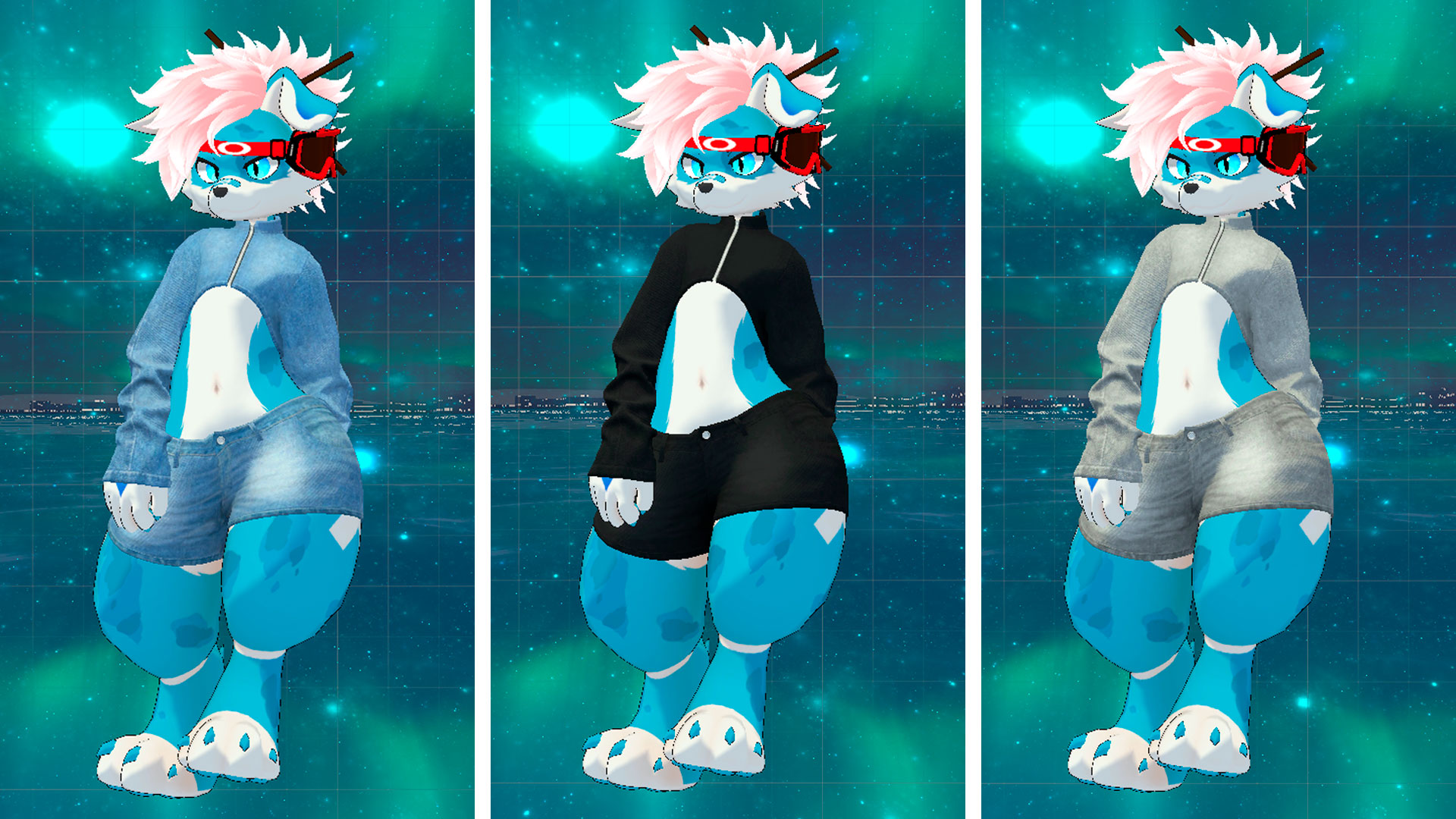 Mayu/Regulus Denim Jean Outfit for VRChat