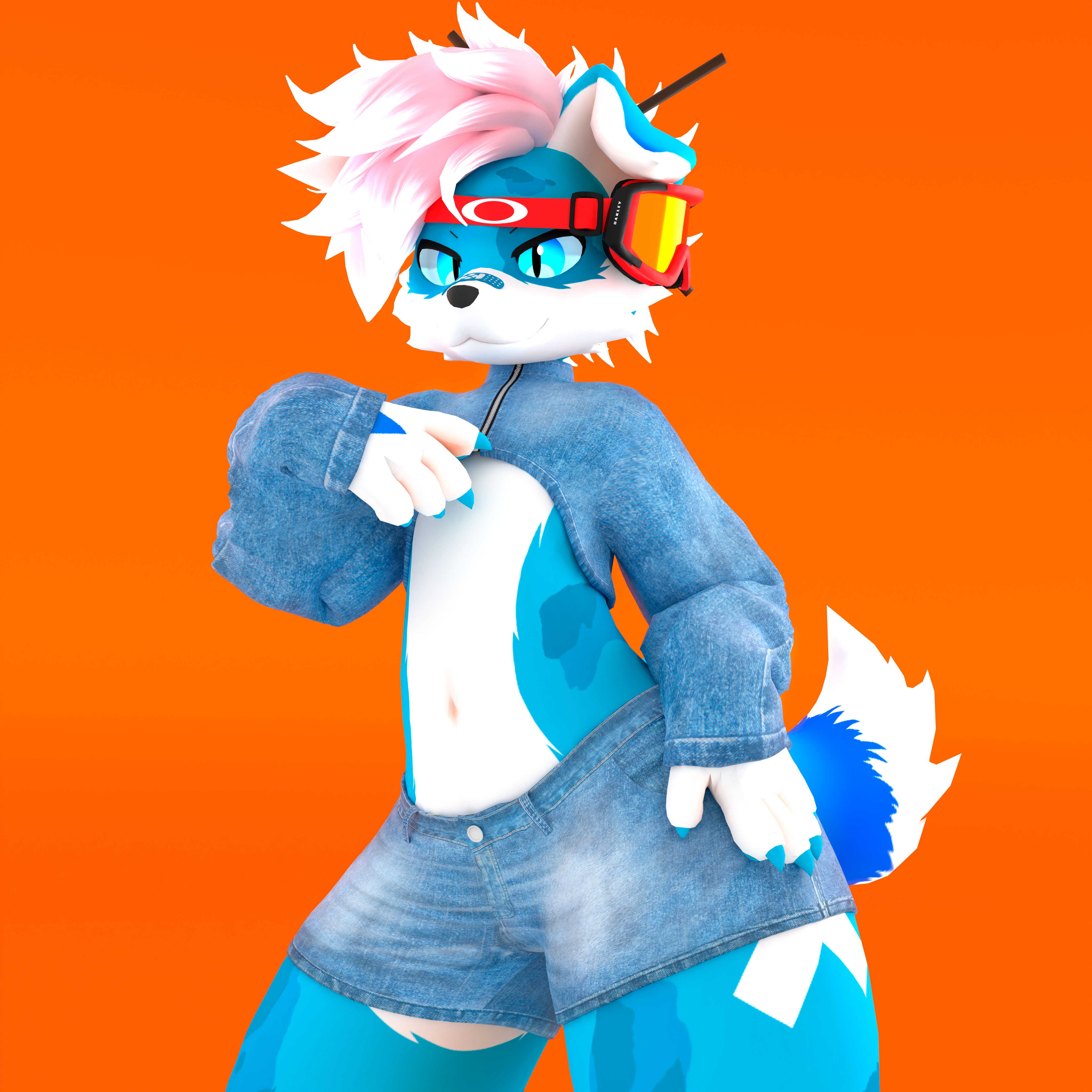 Mayu/Regulus Denim Jean Outfit for VRChat