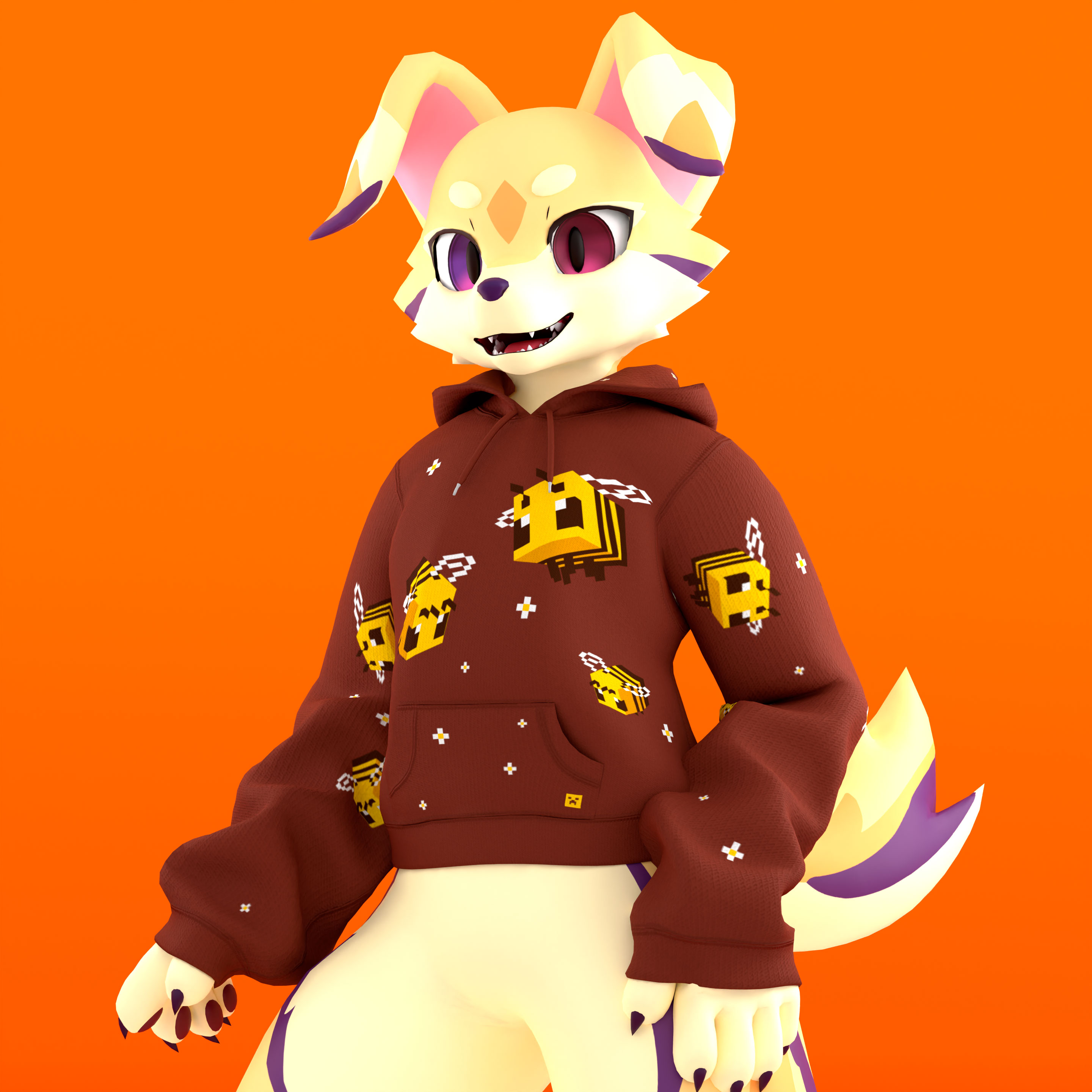 Kinu Baggy Hoodie for VRChat!