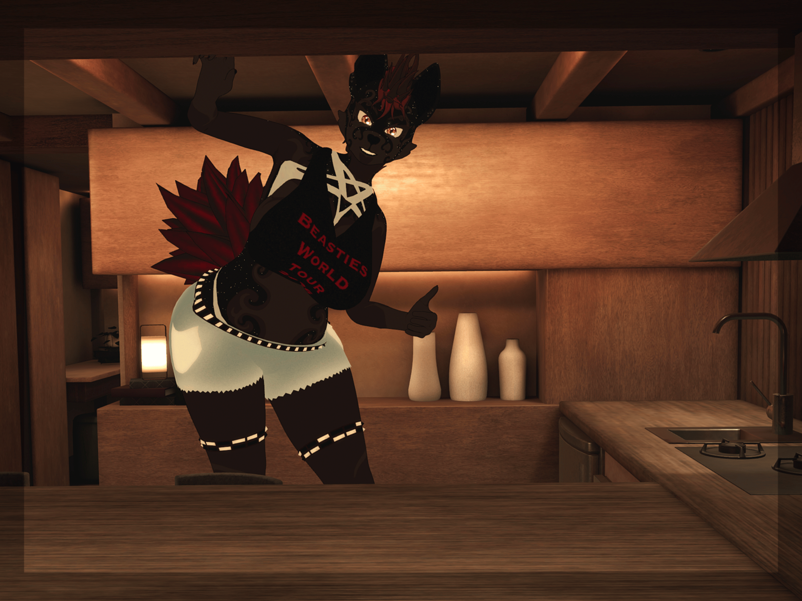 Big Bad Beastie (PC/Quest - SPS - Physbones - GOGO)