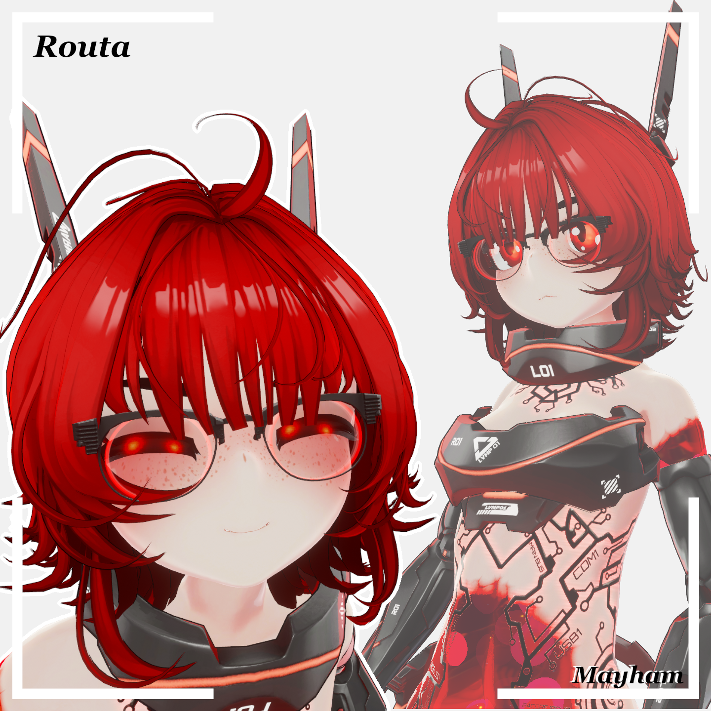 Short wolf hair (12 avatars)