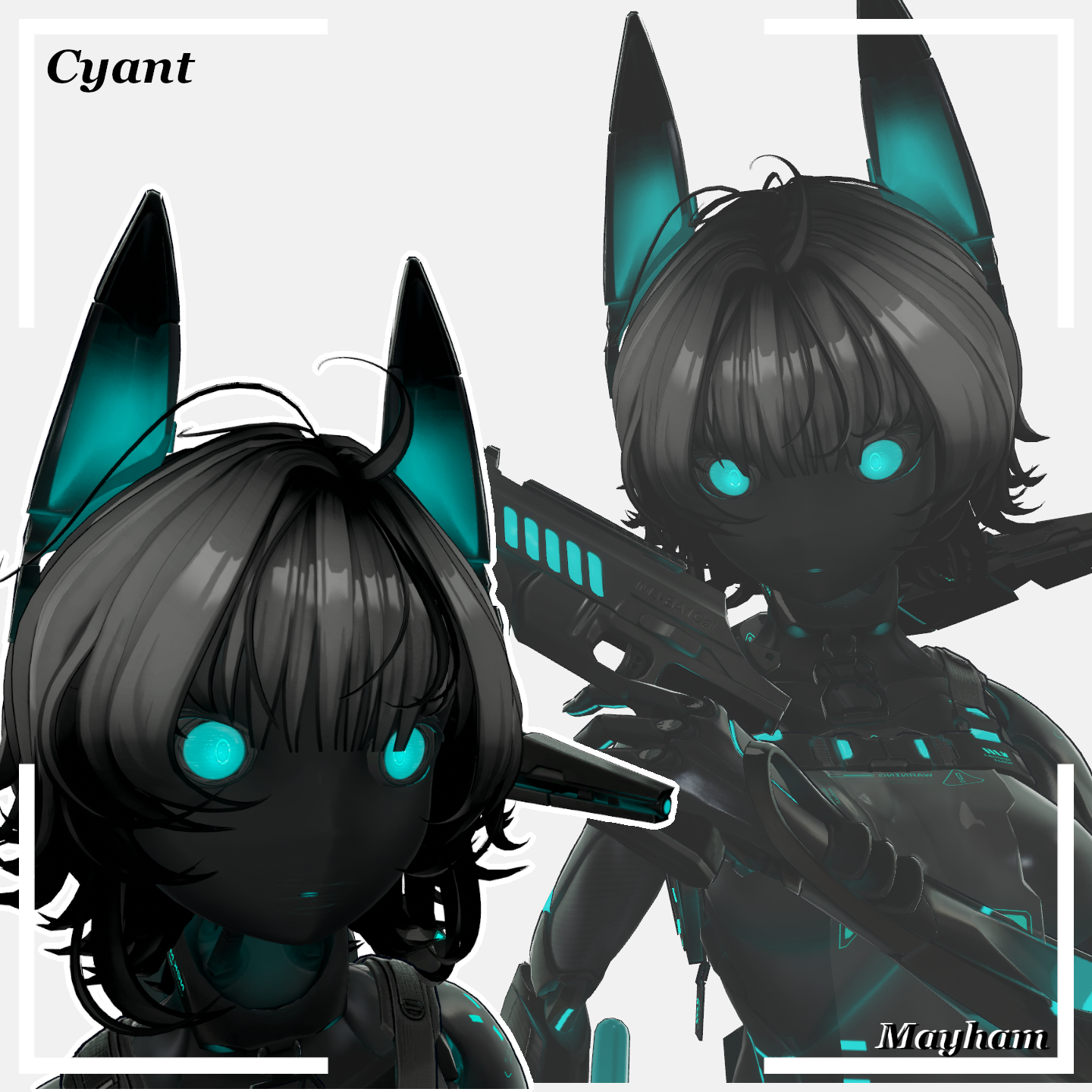Short wolf hair (12 avatars)