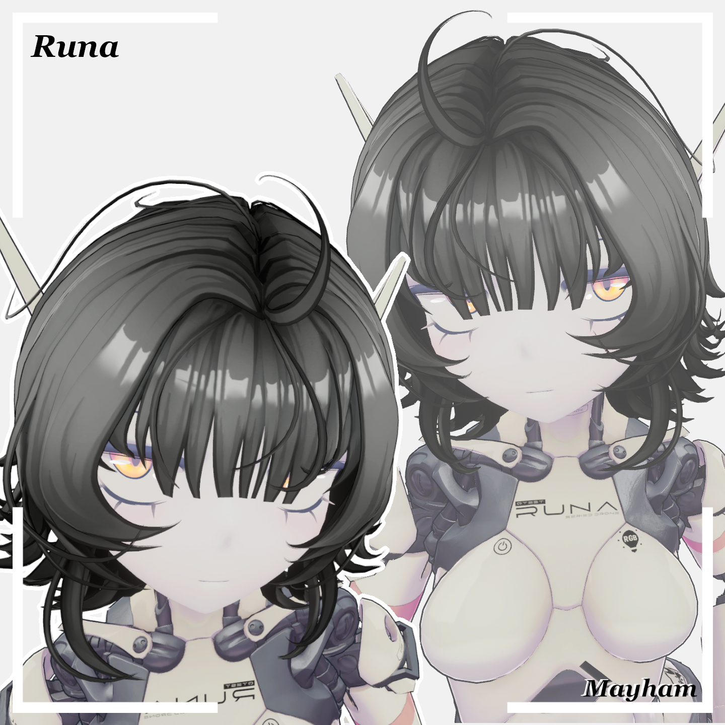 Short wolf hair (12 avatars)
